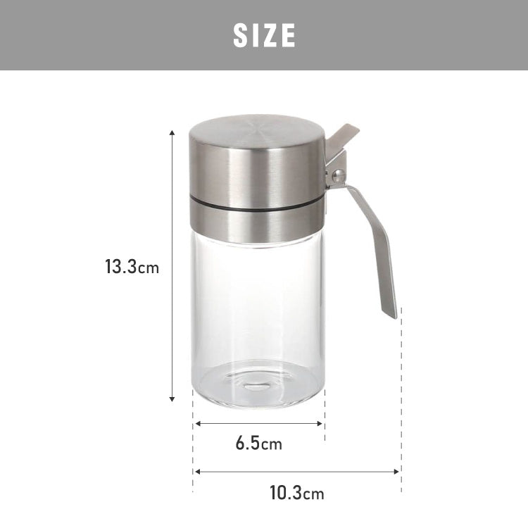 【2個セット】DULTON ダルトン オイルボトル 200ml オイル&ヴィネガーボトル 調味料ボトル ガラス ステンレス 保存容器 調味料ボトル オイル ボトル 調味料入れ おしゃれ