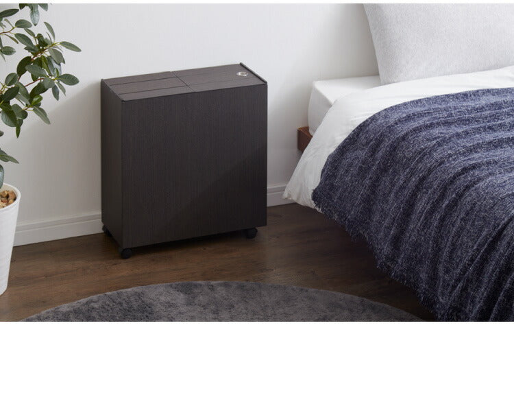 ゴミ箱 45L BOSK 北欧 木製 橋本達之助工芸 ゴミ袋が見えない シンプル ダストボックス ダストBOX ごみ箱 ごみばこ ゴミ袋 隠せる ビニール袋 見えない(代引不可)