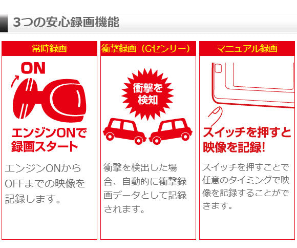 コムテック ドライブレコーダー 前後2カメラ ZDR016 ドラレコ カー用品 GPS搭載 2.0インチ TFT液晶