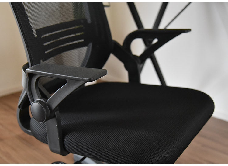 オフィスチェア ホームチェア アレンネス メッシュバック 跳ね上げ式肘置き デスクチェア オフィスチェアー パソコンチェア メッシュチェアー チェアー いす 椅子(代引不可)