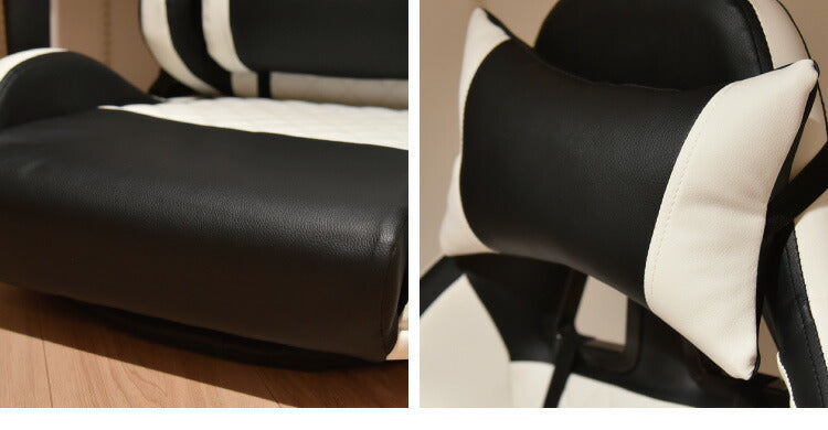 ゲーミングチェア ゲーミング座椅子 プログレス 360度回転 ローチェア 4Dアームレスト リクライニング アームレスト リクライニングチェア テレワーク 在宅勤務 在宅ワーク(代引不可)