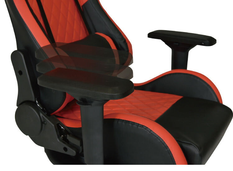 ゲーミングチェア ゲーミング座椅子 プログレス 360度回転 ローチェア 4Dアームレスト リクライニング アームレスト リクライニングチェア テレワーク 在宅勤務 在宅ワーク(代引不可)