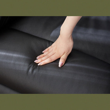 パーソナルチェア 本革使用 無段階リクライニング オットマン 一体型 コンパクト リクライニングチェア リクライニング GT-M 椅子 ラウンジチェア リビング ダイニング(代引不可)