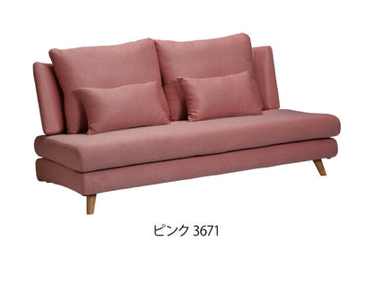 座面が広いソファ ヒロッチ2 奥行き80cm クッション4つ付き ソファー ファブリック 布 3人掛 3P ハイバック 北欧 おしゃれ シンプル 新生活 北欧風 3人掛け 3人 三人掛け 3人掛けソファ(代引不可)