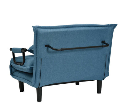 3つ折り ソファベッド ビータ4 クッション付 3WAY ソファーベッド 1人掛け リクライニングソファ 折り畳み 簡易ベッド カウチソファ カウチソファー ベッドソファ ベッドソファー 折りたたみソファー(代引不可)