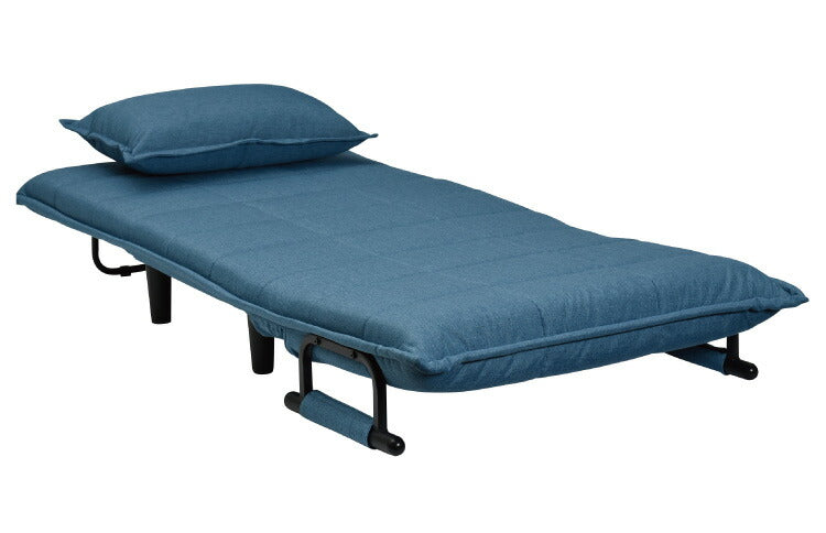 3つ折り ソファベッド ビータ4 クッション付 3WAY ソファーベッド 1人掛け リクライニングソファ 折り畳み 簡易ベッド カウチソファ カウチソファー ベッドソファ ベッドソファー 折りたたみソファー(代引不可)