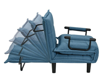 3つ折り ソファベッド ビータ4 クッション付 3WAY ソファーベッド 1人掛け リクライニングソファ 折り畳み 簡易ベッド カウチソファ カウチソファー ベッドソファ ベッドソファー 折りたたみソファー(代引不可)