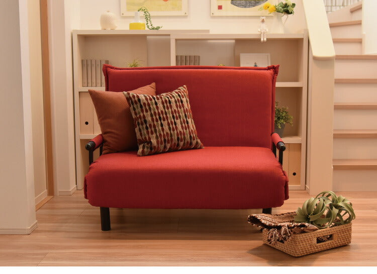 3つ折り キャスター付き ソファベッド ビータアクティブ2 クッション付 3WAY ソファーベッド 1人掛け リクライニングソファ 折り畳み 簡易ベッド カウチソファ カウチソファー ベッドソファ(代引不可)