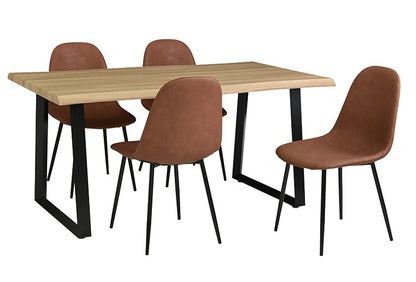 ダイニングチェア モモン チェア 2脚セット ダイニング チェア チェアー 木製 北欧 クッション ダイニングチェア 椅子 イス(代引不可)