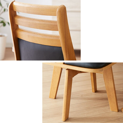 ダイニングチェア チェア PVC 回転 木製 椅子 リビング おしゃれ かわいい 北欧 コバ(代引不可)