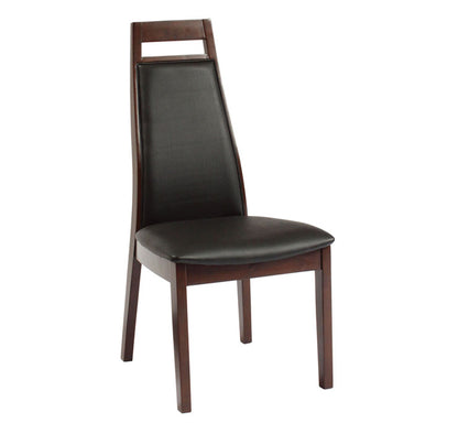 ダイニングチェア チェア PVC 木製 2脚組 同色セット 椅子 リビング おしゃれ かわいい 北欧 ミルキーウェイ(代引不可)