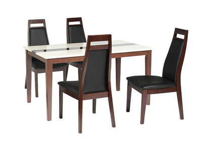 ダイニングチェア チェア PVC 木製 2脚組 同色セット 椅子 リビング おしゃれ かわいい 北欧 ミルキーウェイ(代引不可)