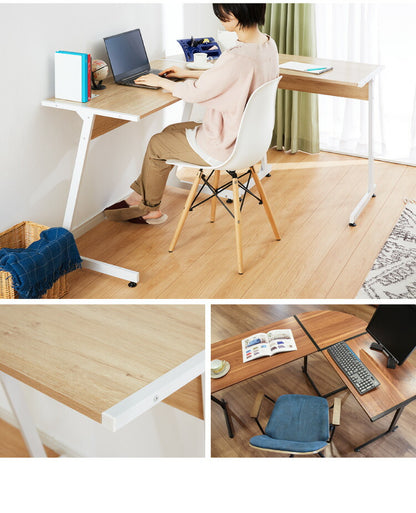 コーナーデスク L字型 147cm幅 パソコンデスク デスク 木製 リモートワーク 在宅勤務 マーキュリーL 書斎 おしゃれ かわいい モダン ホワイト ブラック(代引不可)