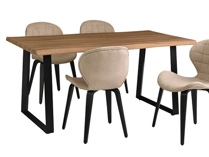 ダイニングテーブル コーン150 150×90cm ダイニング テーブル 北欧 テーブル 作業台 ダイニングテーブル単品 キッチン テーブル 北欧 アイアン(代引不可)