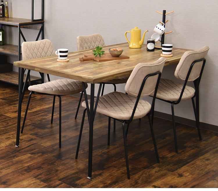 ダイニングテーブル ゲンブ150 150×80cm ダイニング テーブル 北欧 テーブル 作業台 ダイニングテーブル単品 キッチン テーブル 北欧 アイアン(代引不可)