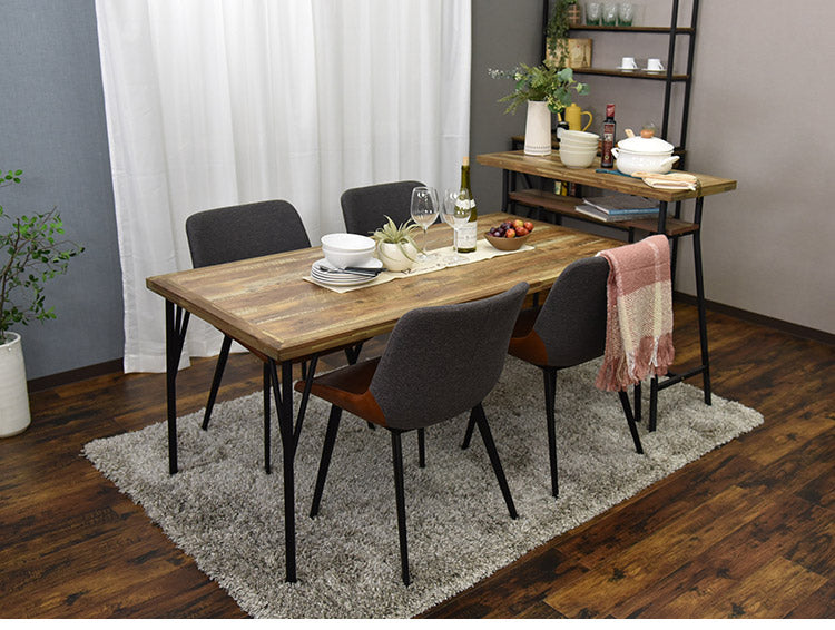 ダイニングテーブル ゲンブ150 150×80cm ダイニング テーブル 北欧 テーブル 作業台 ダイニングテーブル単品 キッチン テーブル 北欧 アイアン(代引不可)