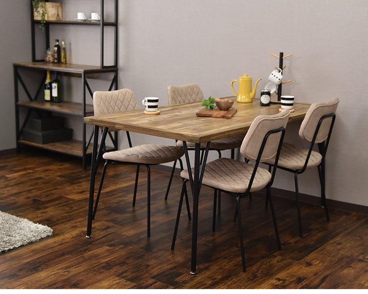 ダイニングテーブル ゲンブ150 150×80cm ダイニング テーブル 北欧 テーブル 作業台 ダイニングテーブル単品 キッチン テーブル 北欧 アイアン(代引不可)