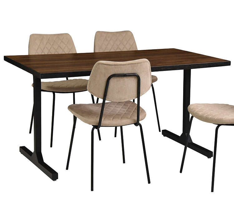 ダイニングテーブル レイラ135 135×80cm ダイニング テーブル 北欧 テーブル 作業台 ダイニングテーブル単品 キッチン テーブル 北欧 アイアン(代引不可)