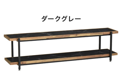 ローボード 幅150cm FJ-150 木目調 おしゃれ ヴィンテージ調 収納 収納家具 リビング収納 テレビ台 ローボード 棚 テレビラック TV台 TVボード パソコン台 AVボード(代引不可)