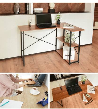 デスク 120cm幅 コーナーデスク L字デスク シンプル リモートワーク オフィス 仕事 在宅 勤務 書斎 ホワイト ブラック マーキュリー ガンマ L字 おしゃれ かわいい(代引不可)