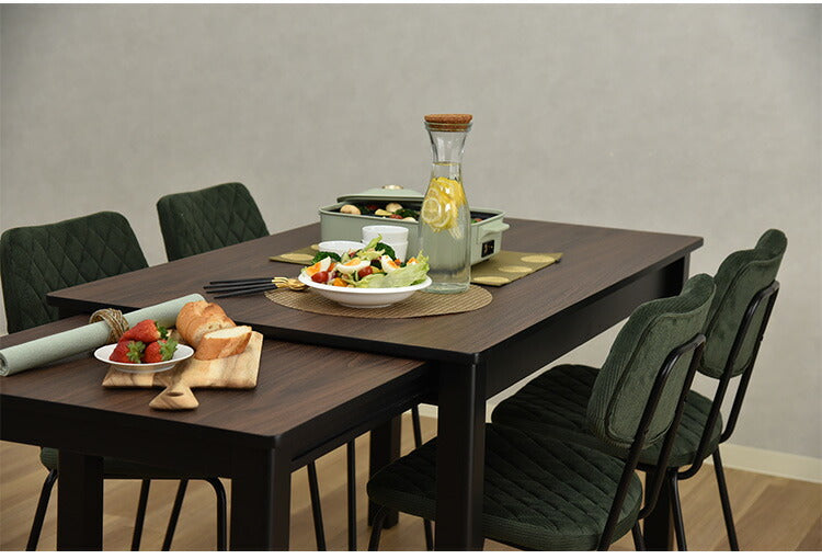 ダイニングテーブル 伸縮テーブル 4人 6人 8人 120cm幅 200cm幅 木製 4人掛け用 机 リビング おしゃれ 北欧 アンティーク ヴィンテージ ブライト PCデスク リモート(代引不可)