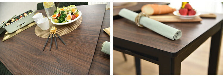 ダイニングテーブル 伸縮テーブル 4人 6人 8人 120cm幅 200cm幅 木製 4人掛け用 机 リビング おしゃれ 北欧 アンティーク ヴィンテージ ブライト PCデスク リモート(代引不可)