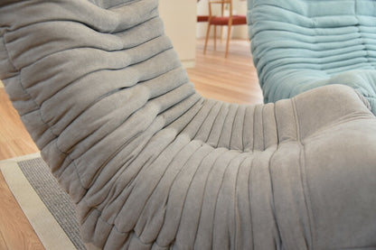 ソファ リクライニング 3段階 背もたれ折りたたみ式 ファブリック 2人掛け 座椅子 ブルコ2P ハイバック テレワーク コンパクト 寝れる ローソファー モダン 淡い フロアチェア 座椅子(代引不可)