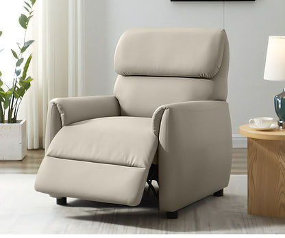 リクライニングチェア オットマン一体型 手動 肘付き 一人掛け フットレスト付き ソファ パーソナルソファ パーソナルチェア おしゃれ シンプル(代引不可)