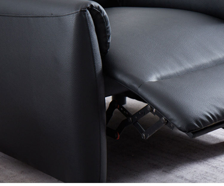 リクライニングチェア オットマン一体型 手動 肘付き 一人掛け フットレスト付き ソファ パーソナルソファ パーソナルチェア おしゃれ シンプル(代引不可)