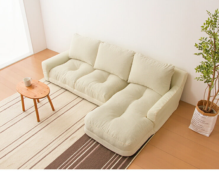 日本製 ソファ ソファー カウチソファ コーナーソファ 3人掛け カウチソファー コーナーソファ― ローソファ ローソファー(代引不可)