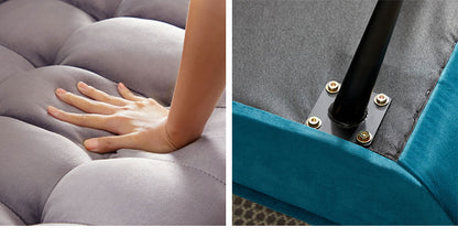 ソファ スタイリッシュソファ 1人掛け+オットマンセット ソファ 一人掛け ソファ パーソナルソファ パーソナルチェア オットマン スツール 北欧 おしゃれ ファブリック(代引不可)