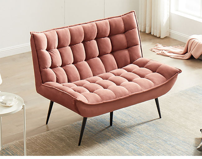 ソファ スタイリッシュソファ 2人掛け 肘付き 幅120cm ソファ かわいい 二人掛け ソファー 2人掛けソファ 二人掛けソファ 北欧 おしゃれ ファブリック(代引不可)