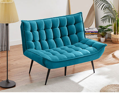 ソファ スタイリッシュソファ 2人掛け 肘付き 幅120cm ソファ かわいい 二人掛け ソファー 2人掛けソファ 二人掛けソファ 北欧 おしゃれ ファブリック(代引不可)