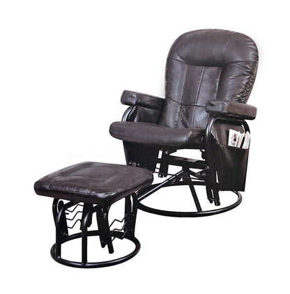 ロッキングチェア オットマン付き リラックスチェア 一人掛け ソファ パーソナルソファ パーソナルチェア 北欧 おしゃれ(代引不可)