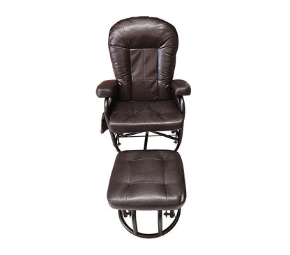 ロッキングチェア オットマン付き リラックスチェア 一人掛け ソファ パーソナルソファ パーソナルチェア 北欧 おしゃれ(代引不可)