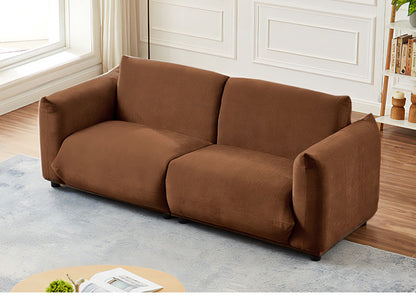 ソファ モダンデザインソファ 2人掛け 肘付き 幅200cm 座面にポケットコイル使用 ソファ モダンデザイン 二人掛け ソファー 2人掛けソファ 二人掛けソファ 北欧 おしゃれ ファブリック(代引不可)