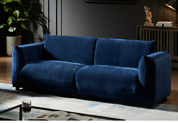 ソファ モダンデザインソファ 2人掛け 肘付き 幅200cm 座面にポケットコイル使用 ソファ モダンデザイン 二人掛け ソファー 2人掛けソファ 二人掛けソファ 北欧 おしゃれ ファブリック(代引不可)