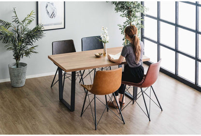 ダイニングテーブル 幅140 奥行80 テーブル デスク 学習机 食卓 黒脚 ロの字型 テーブル単体 コの字 スクエア脚 一人暮らし リビング キッチン カフェ PC パソコン リモート テレワーク 在宅(代引不可)