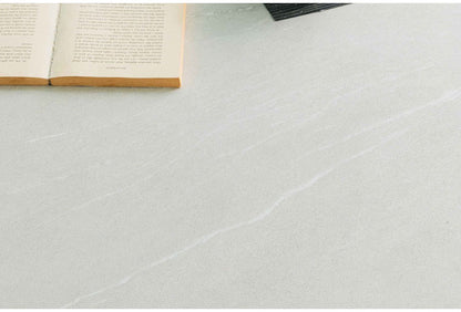 ダイニングテーブル 円形 幅100 円形 丸 4人掛け 4人用 4P カフェ リビング テーブル ラウンドテーブル 食卓 おしゃれ 北欧 ナチュラル ホワイト コンクリート調 モルタル調 メラミン スチール(代引不可)