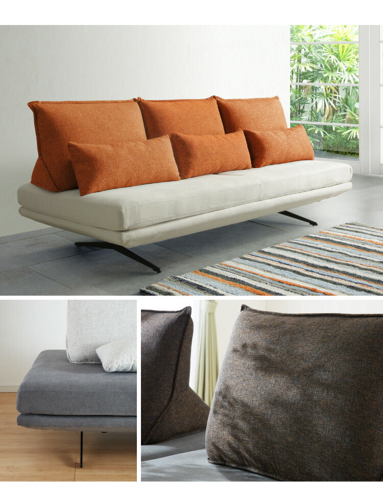 背もたれ クッション 単品 ソファ 背もたれクッション 幅73 ベッドの上 三角 座椅子 大きい フロアクッション 大きい ベッド用 ソファークッション(代引不可)