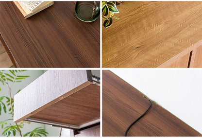 サイドボード 幅150cm リビング収納 テレビ台 ローボード 棚 テレビラック TV台 TVボード パソコン台 AVボード インテリア 収納 収納家具 リビングボード 木目調 高級感(代引不可)