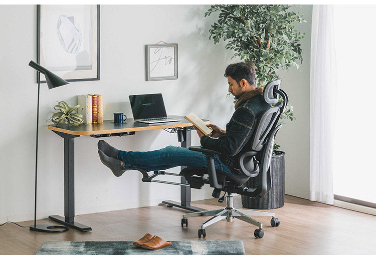 オフィスチェア ゲーミングチェア チェア 椅子 イス チェアー パソコンチェア デスクチェア メッシュ オットマン リクライニング おしゃれ ハイバック ワークチェア(代引不可)