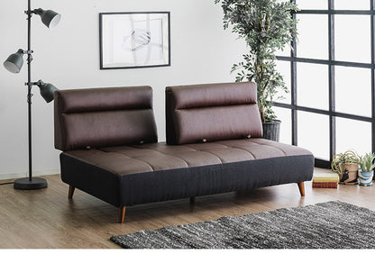 カウチソファ 3人掛けソファ 幅180cm 奥深 ゆったり ブラウン カーム 背もたれ着脱式 くつろぎ ハイバック スライド式 ロータイプ可 脚13cm おしゃれ コンパクト 北欧 家具 インテリア モダン(代引不可)