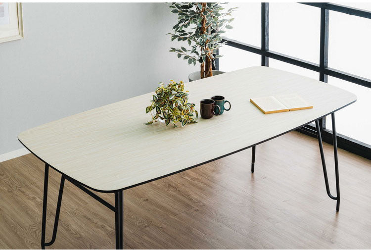 ダイニングテーブル セラミック 幅180 cm 奥行90 cm おしゃれ 6人掛け 4人掛け テーブル セラミックテーブル 食卓テーブル 北欧 ダイニング 高級感 耐高温 食事 傷に強い リビング 新生活(代引不可)