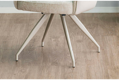 ダイニングチェア 回転式 椅子 チェア おしゃれ 食卓椅子 イス 単品 オートリターン 北欧 モダン シンプル エレガント 高級感 肘付き ダイニングチェアー いす 布地 ファブリック 合成皮革 PUレザー(代引不可)