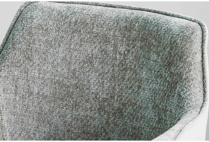 ダイニングチェア 椅子 チェア おしゃれ 食卓椅子 イス 単品 オートリターン 北欧 モダン シンプル エレガント 高級感 肘付き ダイニングチェアー いす 布地 ファブリック 合成皮革 PUレザー(代引不可)