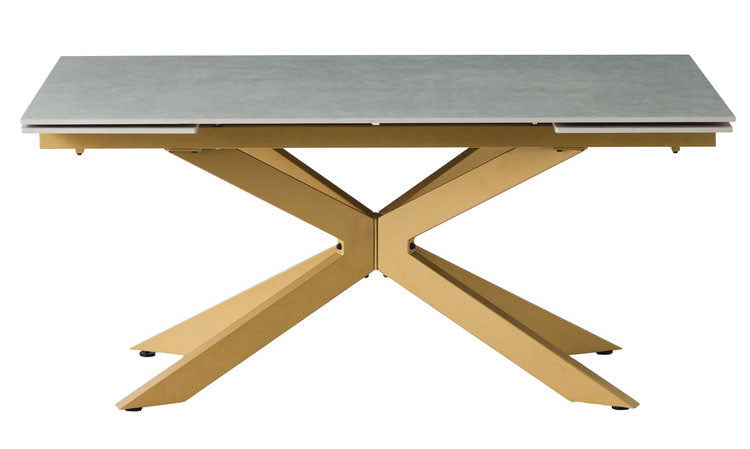 伸長式 ダイニングテーブル セラミック エクステンション 幅160~240×奥行90×高さ72cm 4人掛け 北欧 おしゃれ 単品 ダイニングテーブル 食卓 グレー ブラック モダン リビング 伸縮 伸ばせる(代引不可)