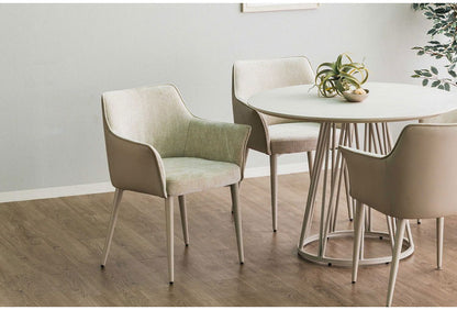 ダイニングチェア デスクチェア リビングチェア ファブリック シェル チェアー 椅子 イス 食卓 デザイナーズ家具 一人暮らし ワンルーム 2人暮らし オフィス テレワーク 在宅勤務 おしゃれ 単品(代引不可)