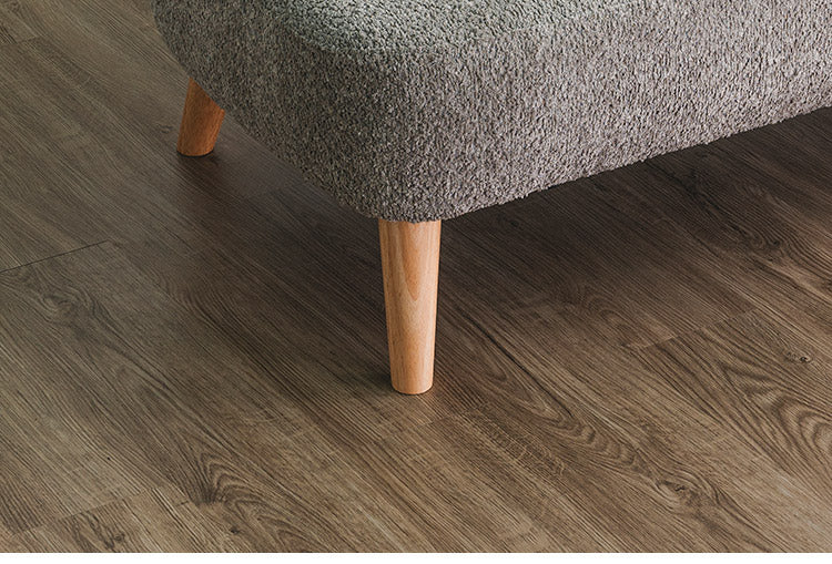 カウチソファ 2人掛けソファ 幅129cm モコモコ ゆったり ブラウン ピンク ベージュ 座り心地 くつろぎ ふかふか 木脚 おしゃれ コンパクト 北欧 家具 インテリア モダン(代引不可)