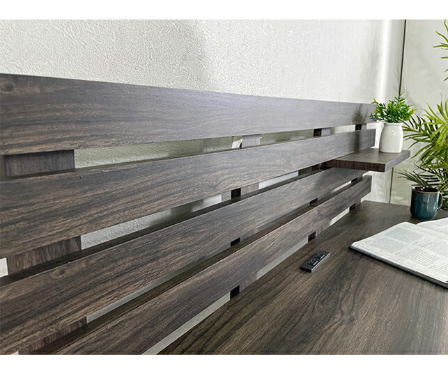 PCデスク 幅120cm パソコンデスク スチール 木目調 おしゃれ 北欧 モダン ヴィンテージ 書斎 勉強机 学習机 一人暮らし テレワーク 在宅 オフィスデスク 木製(代引不可)